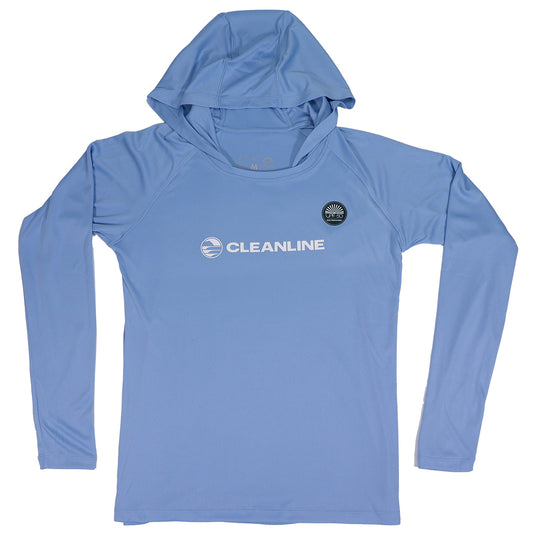 Cleanline Women's Long Sleeve Hooded Sun Shirt 3