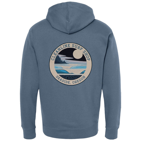 Cleanline Blue Moon Zip-Up Hoodie 3