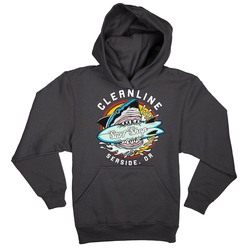 Load image into Gallery viewer, Cleanline Youth Shark Candy Pullover Hoodie 2
