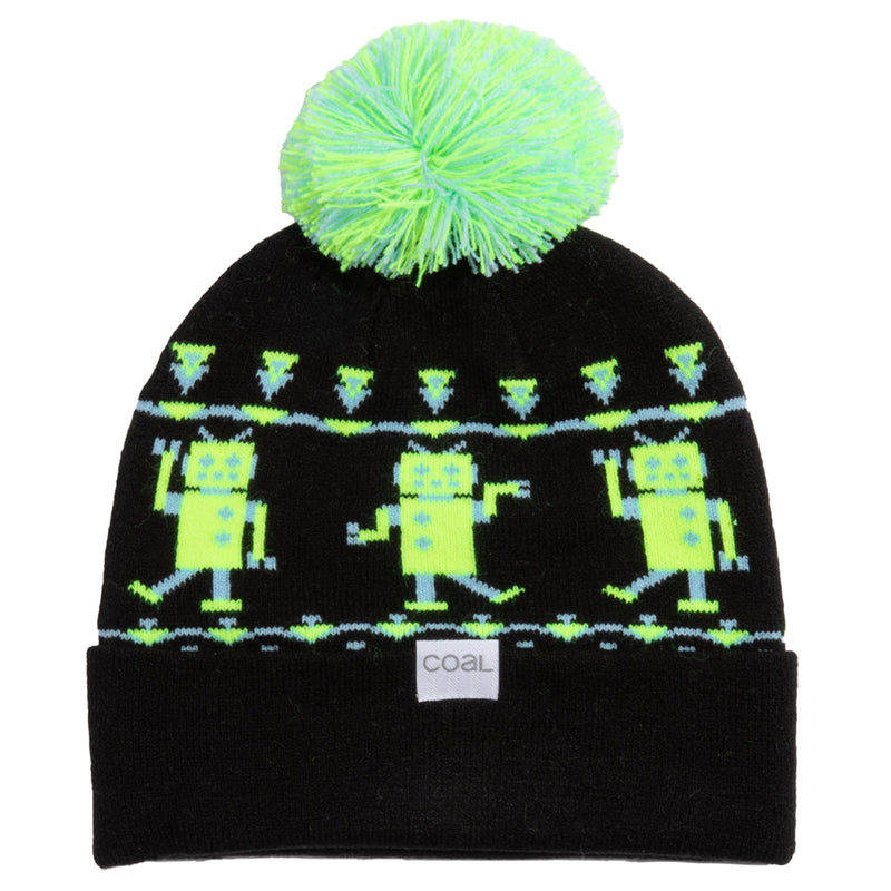 Load image into Gallery viewer, Coal Youth Toy Bin Pom Beanie 1
