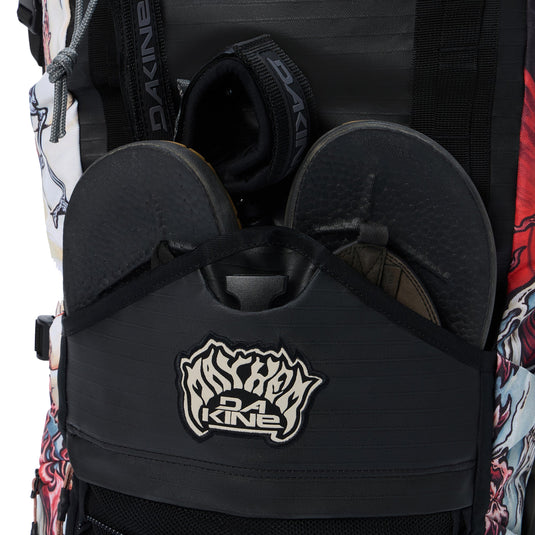 Dakine Mission Surf × Mayhem DLX Wet/Dry Roll-Top Surf Pack Backpack - 35L 5