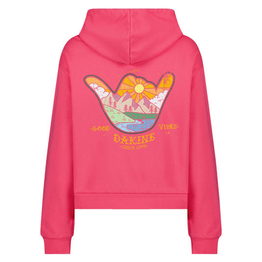 Dakine Women's Gaia Graphic Crop Pullover Hoodie 6
