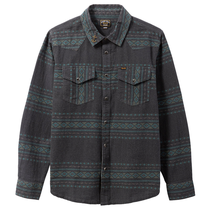 Load image into Gallery viewer, Dark Seas Austin Long Sleeve Button-Up Flannel Shirt 1
