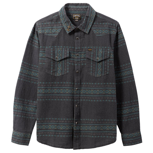 Dark Seas Austin Long Sleeve Button-Up Flannel Shirt 1