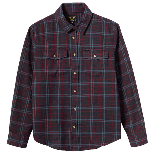 Dark Seas Carlton Long Sleeve Button-Up Flannel Shirt 1