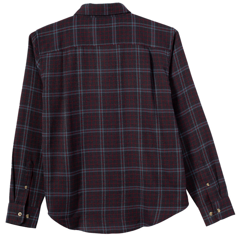 Load image into Gallery viewer, Dark Seas Carlton Long Sleeve Button-Up Flannel Shirt 2
