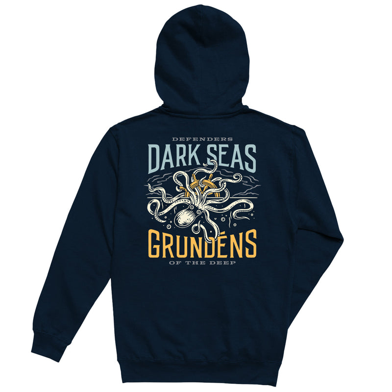 Load image into Gallery viewer, Dark Seas Great Depths Pullover Hoodie 2
