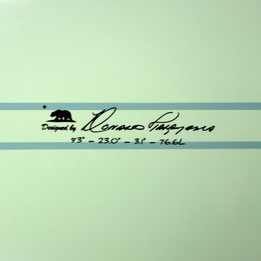 Donald Takayama In The Pink Tuflite 9'3 × 23 × 3 ⅛ Surfboard 4