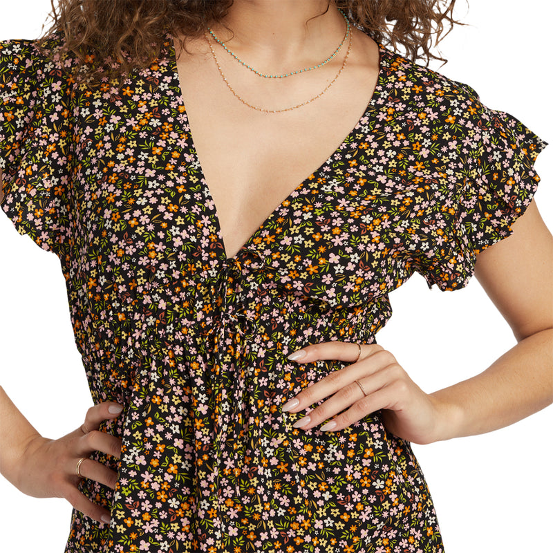 Load image into Gallery viewer, Billabong Women's Picnic Date Midi Dress 4
