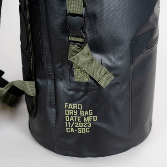 FARO Wetsuit Dry Bag Backpack - 40L 10