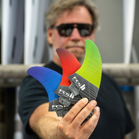FCS II Matt Biolos PC Carbon Tri-Quad Fin Set 4
