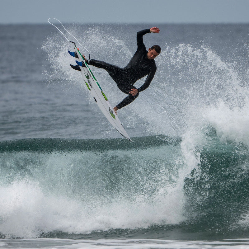 Load image into Gallery viewer, FCS II Matt Biolos PC Carbon Tri-Quad Fin Set 7

