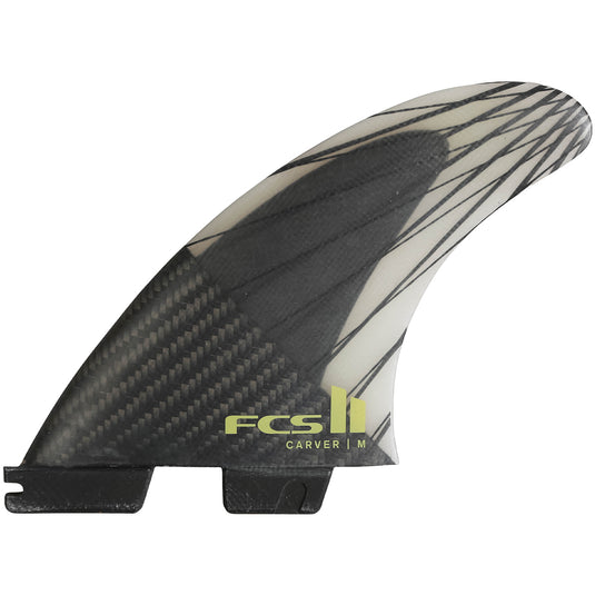 FCS II Carver PC Carbon + Aircore Tri-Fin Set 1