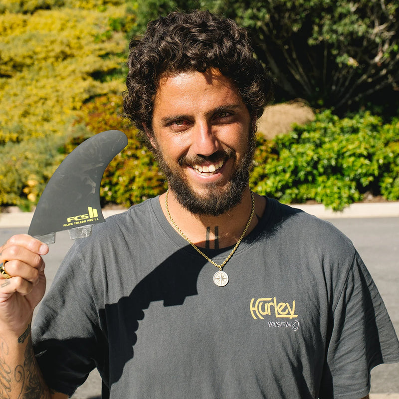 Load image into Gallery viewer, FCS II Filipe Toledo Pro PG Tri-Fin Set 5

