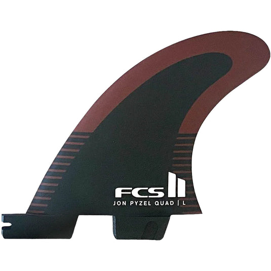 FCS II Pyzel PC AirCore Quad Rear Fin Set 1