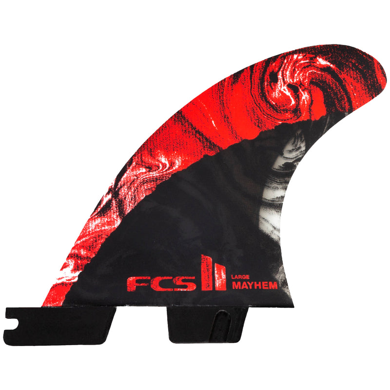 Load image into Gallery viewer, FCS II Matt Biolos Mayhem PC Carbon Quad Rear Fin Set 2
