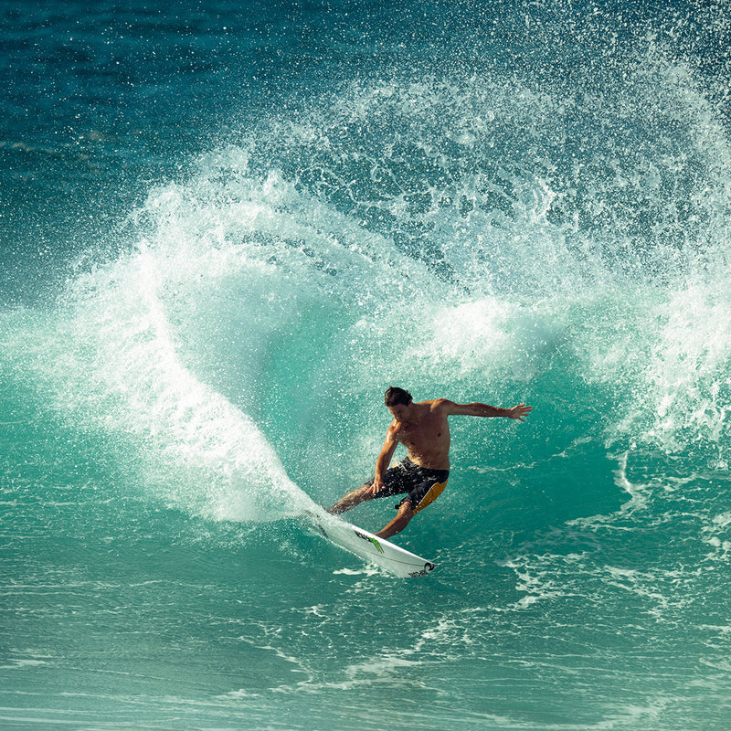 Load image into Gallery viewer, FCS II Mayhem Driver PC Carbon + AirCore Tri-Fin Set 
