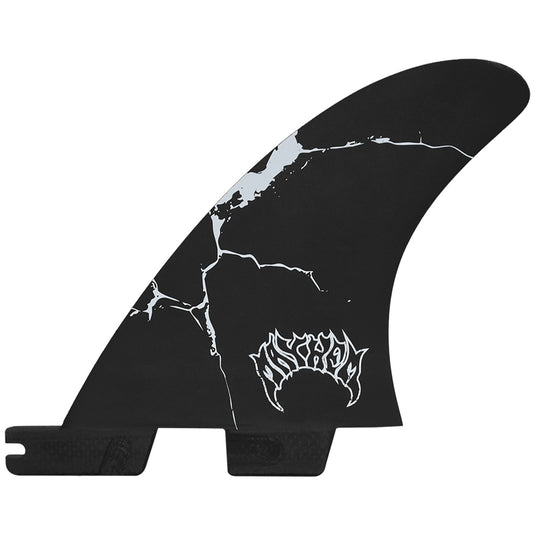 FCS II Mayhem Driver PC Carbon + AirCore Quad Rear Fin Set 2
