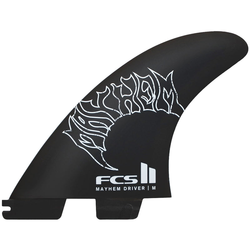 Load image into Gallery viewer, FCS II Mayhem Driver PC Carbon + AirCore Tri-Fin Set 
