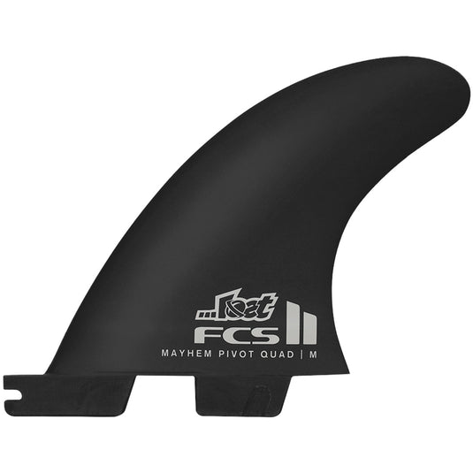 FCS II Mayhem Pivot PC Carbon Quad Rear Fin Set 1