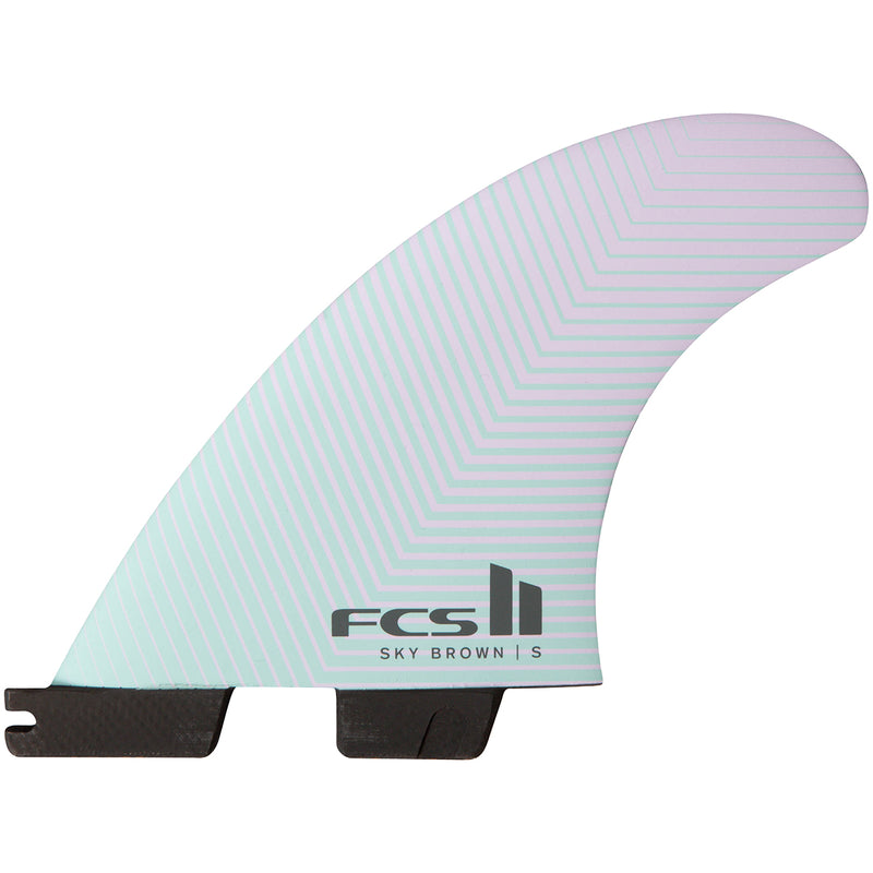 Load image into Gallery viewer, FCS II Sky Brown PC Tri-Fin Set 1
