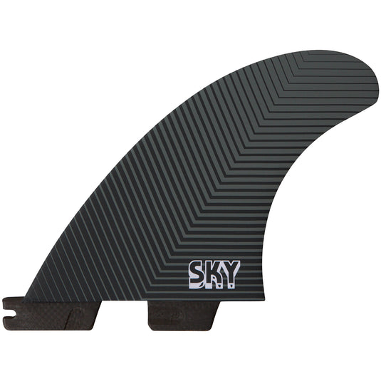 FCS II Sky Brown PC Tri-Fin Set 2