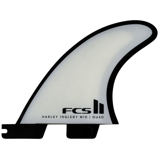 FCS II Harley Ingleby HI Mid PC Quad Rear Fin Set 1