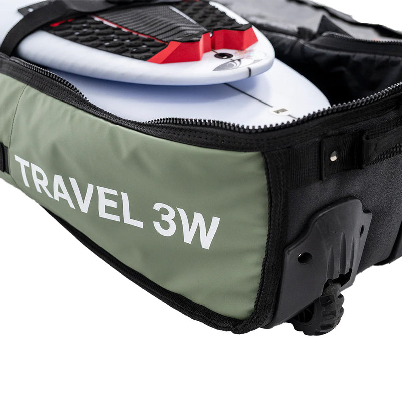 Load image into Gallery viewer, FCS Travel 3W Wheelie Cover 2-3 Shortboard/Fish Travel Surfboard Bag 13
