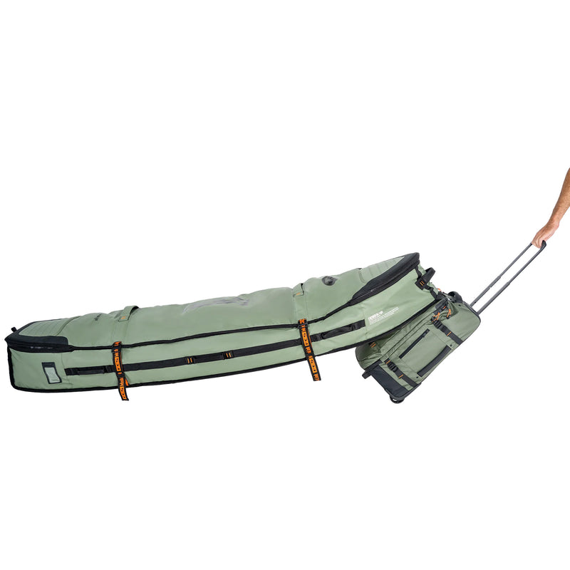 Load image into Gallery viewer, FCS Travel 3W Wheelie Cover 2-3 Shortboard/Fish Travel Surfboard Bag 19
