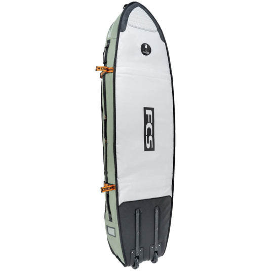 FCS Travel 4W Wheelie Cover 3-4 Shortboard/Fish Travel Surfboard Bag 2