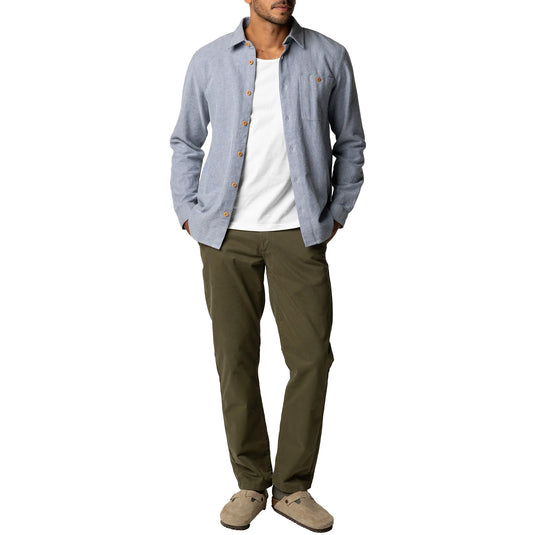 Finisterre Gylly Long Sleeve Button-Up Shirt 3