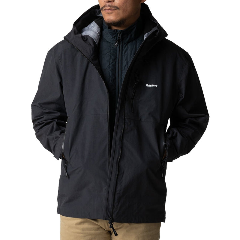 Load image into Gallery viewer, Finisterre Stormbird Waterproof Hooded Zip-Up Jacket 11
