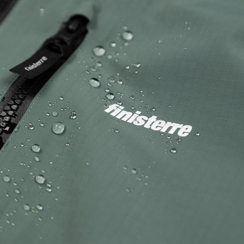 Load image into Gallery viewer, Finisterre Women's Stormbird Waterproof Hooded Zip-Up Jacket 8
