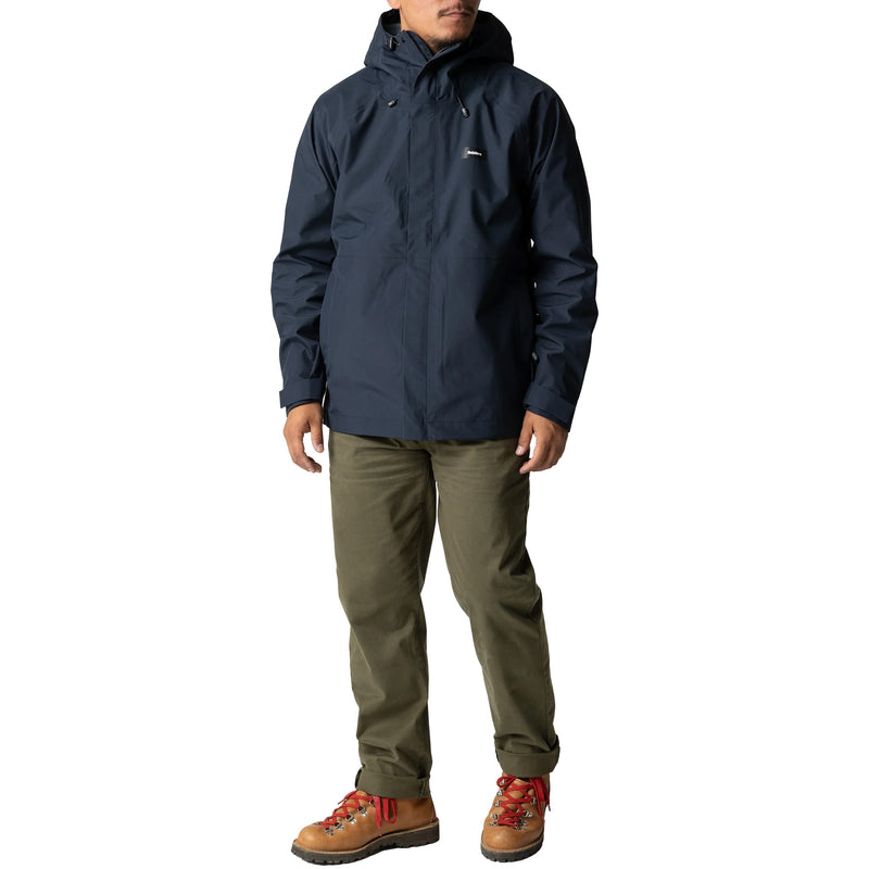 Load image into Gallery viewer, Finisterre Skybird Waterproof Hooded Zip-Up Jacket 3
