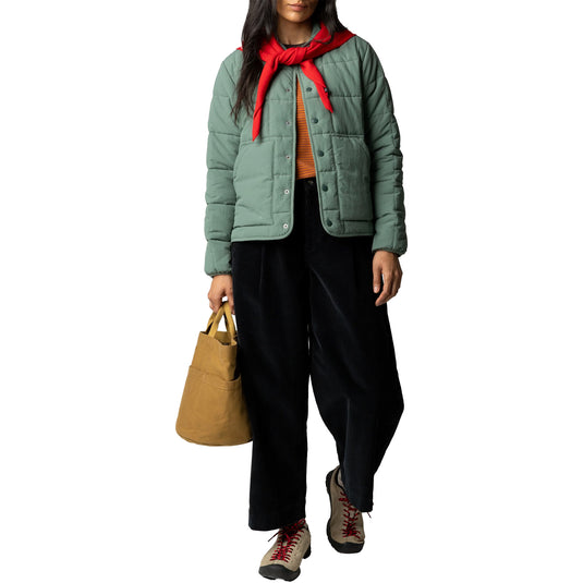Finisterre Women's Lapwing Insulated Snap-Button Jacket 7