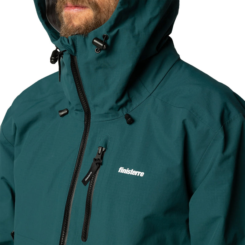 Load image into Gallery viewer, Finisterre Stormbird Waterproof Hooded Zip-Up Jacket 6
