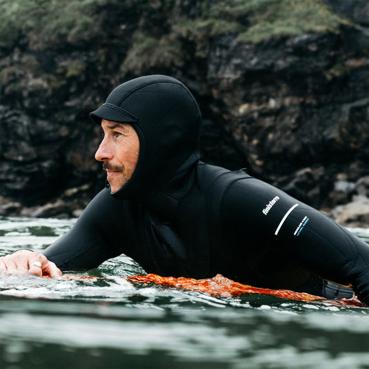 Finisterre Shearwater 4/3 Hooded U-Zip Wetsuit 16
