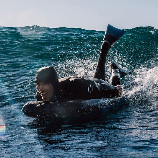 Finisterre Shearwater 5/4 Hooded U-Zip Wetsuit 18