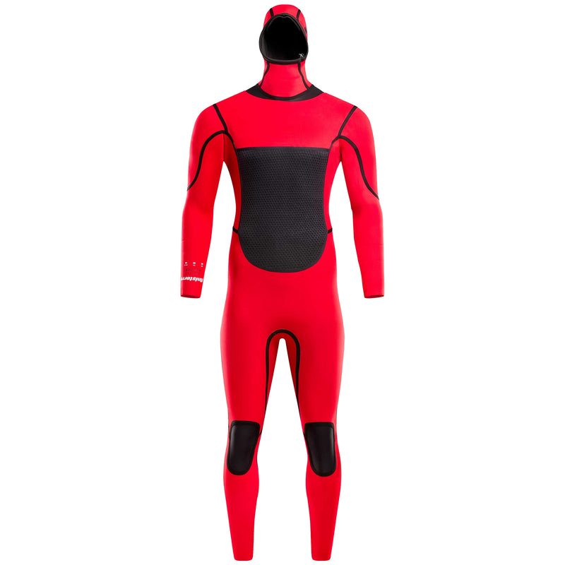 Load image into Gallery viewer, Finisterre Shearwater 5/4 Hooded U-Zip Wetsuit 3
