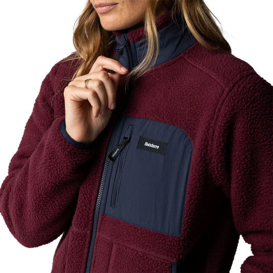Finisterre Women's Bolster Fleece Zip-Up Jacket 12