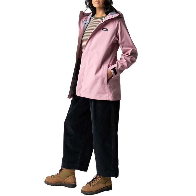 Load image into Gallery viewer, Finisterre Women's Skybird Waterproof Hooded Zip-Up Jacket 6
