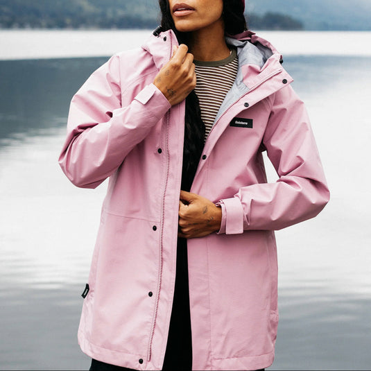 Finisterre Women's Skybird Waterproof Hooded Zip-Up Jacket 2