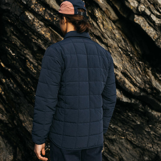 Finisterre Lapwing Button-Up Jacket - Navy 4