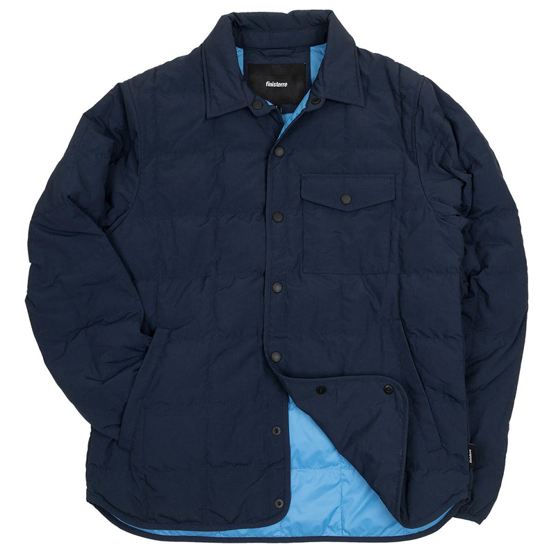 Load image into Gallery viewer, Finisterre Lapwing Button-Up Jacket - Navy 1
