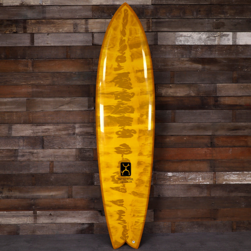 Load image into Gallery viewer, Firewire Seaside &amp; Beyond Thunderbolt Red 7'4 × 21 ¾ × 2 ¾ Surfboard - Latte 1
