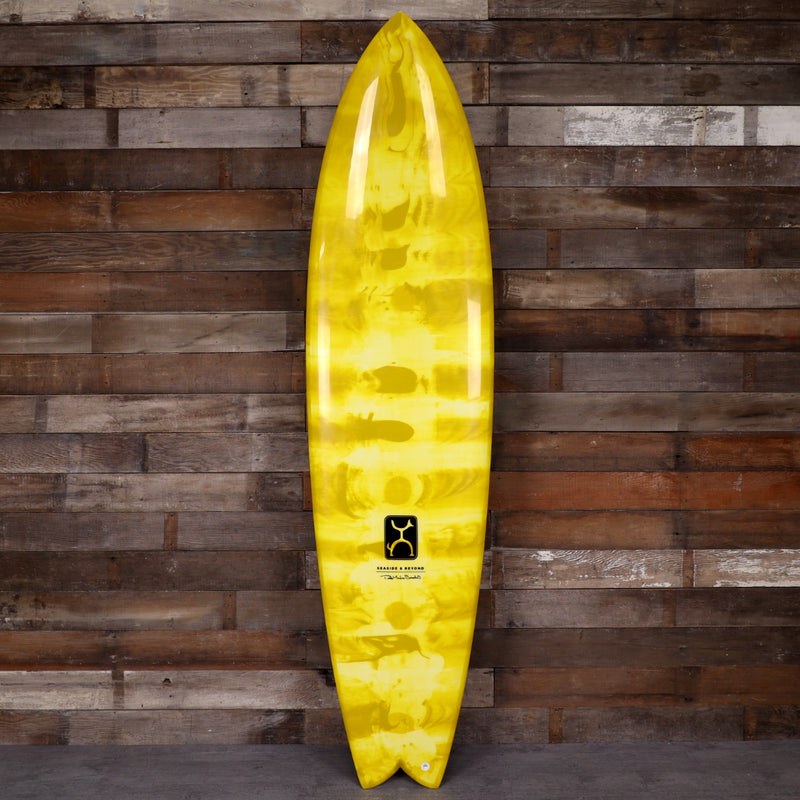 Load image into Gallery viewer, Firewire Seaside &amp; Beyond Thunderbolt Red 7'4 × 21 ¾ × 2 ¾ Surfboard - Latte 1
