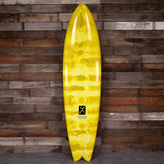 Firewire Seaside & Beyond Thunderbolt Red 7'4 × 21 ¾ × 2 ¾ Surfboard - Latte 1