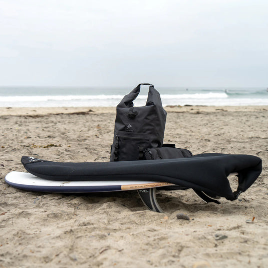 Firewire Black Mesh Shortboard Surfboard Sock Cover 9
