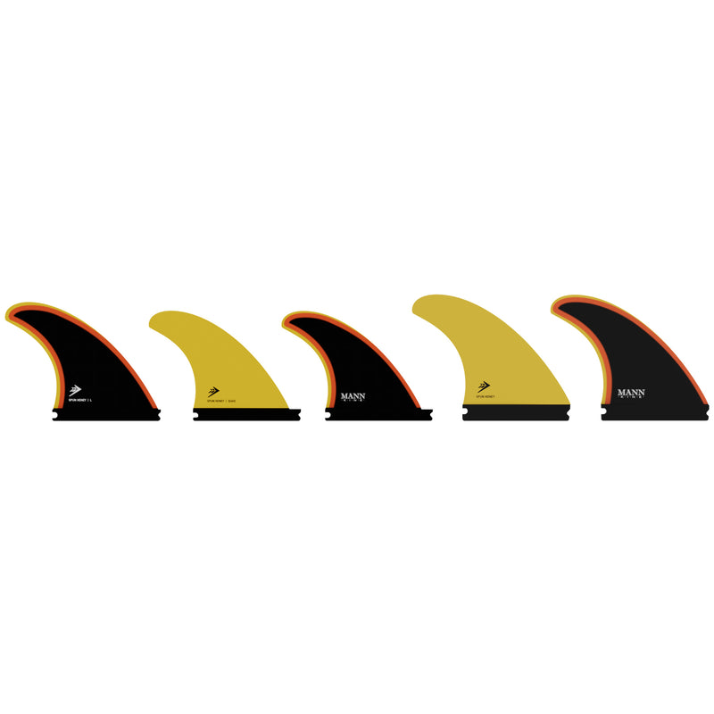 Load image into Gallery viewer, Firewire Spun Honey Single Tab Tri-Quad Fin Set
