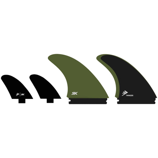Firewire Stu Kenson Twinzer Single Tab Twin Fin Set 2